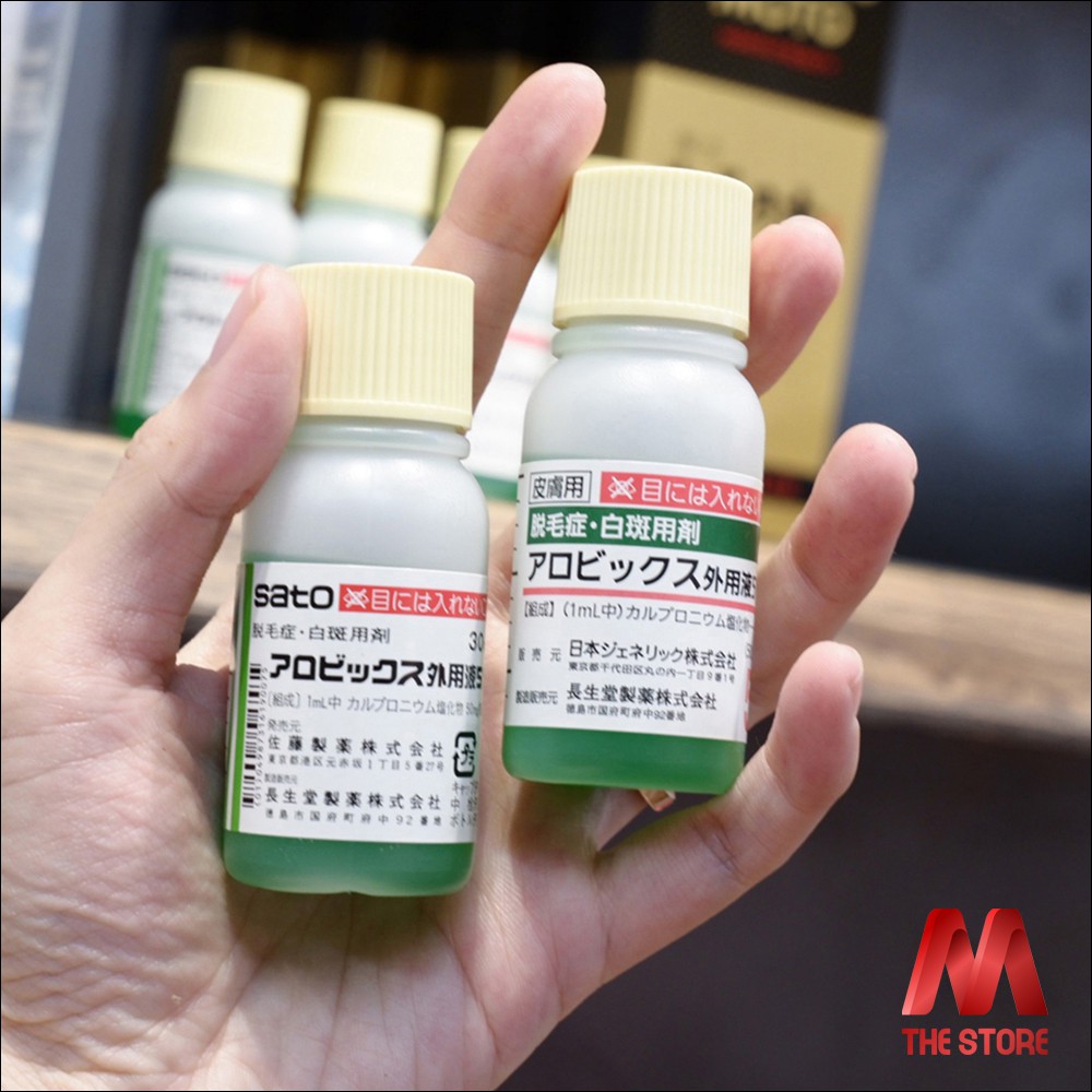 Tinh chất kích thích mọc tóc thảo dược Sato Nhật bản 30ml - Tinh chất thảo dược kích thích mọc tóc Sato Arovics Solutions 5% Nhật Bản lọ 30ml