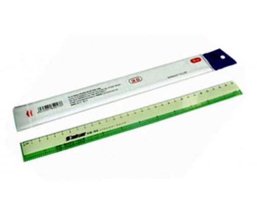 Thước kẻ mica 30cm