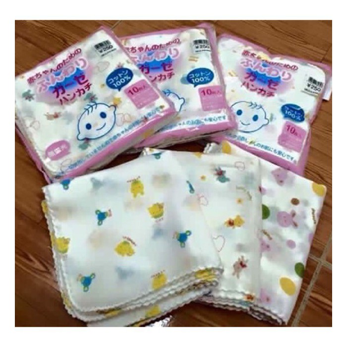 Khăn xô xuất Nhật set 10 cái
