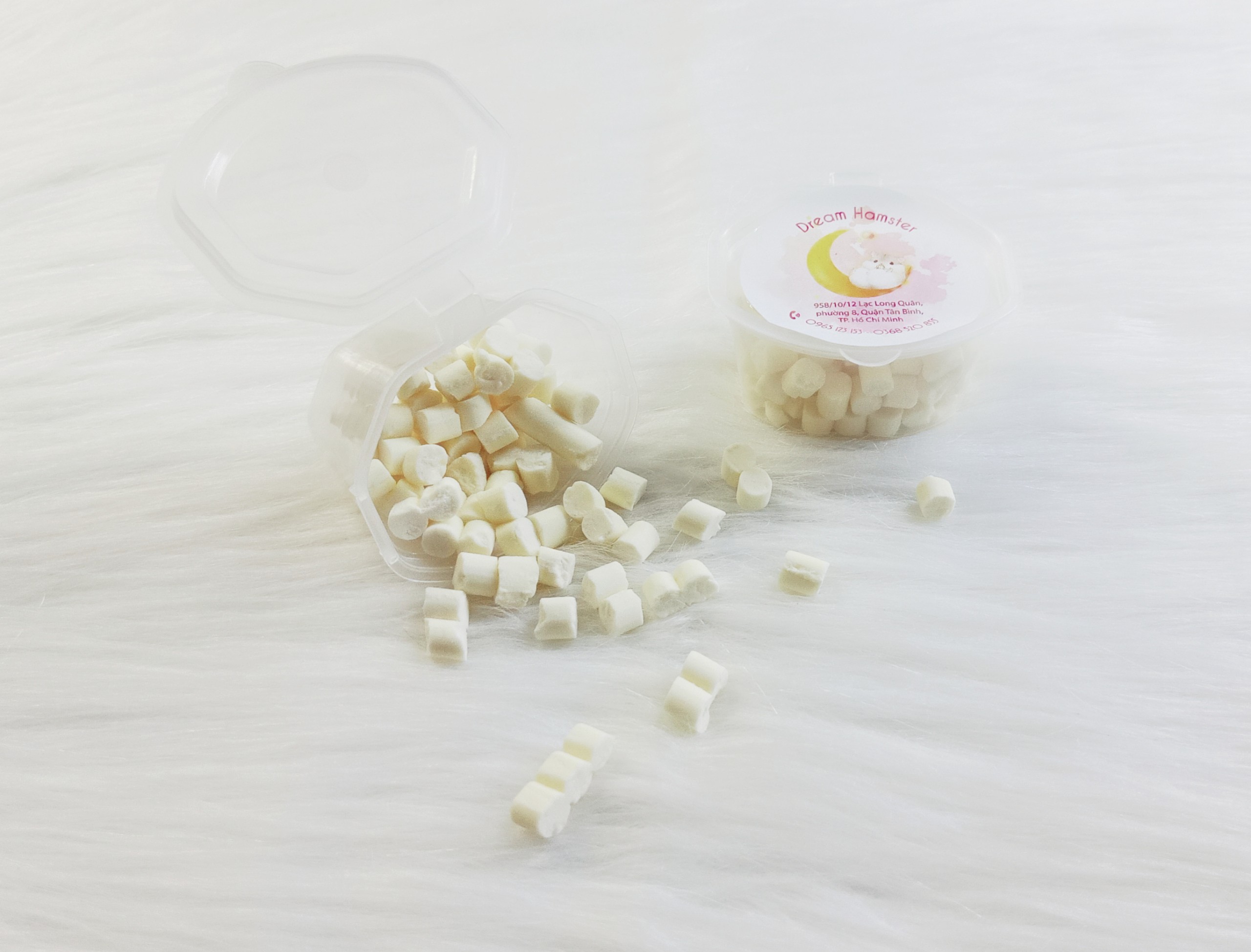 Phô mai không đường cho hamster - hủ 30gr