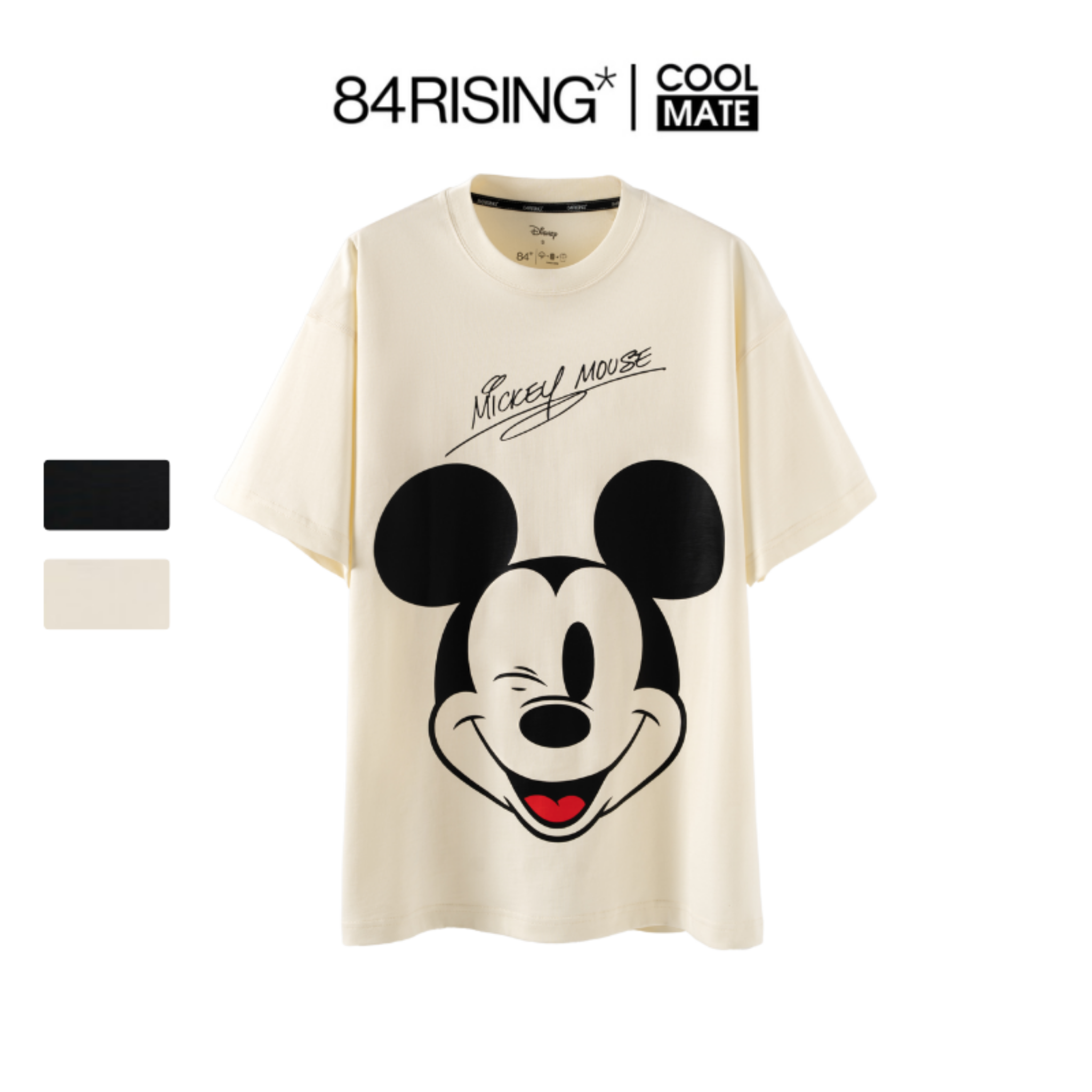 Áo thun oversize 84rising chuột mickey disney - thương hiệu 84rising