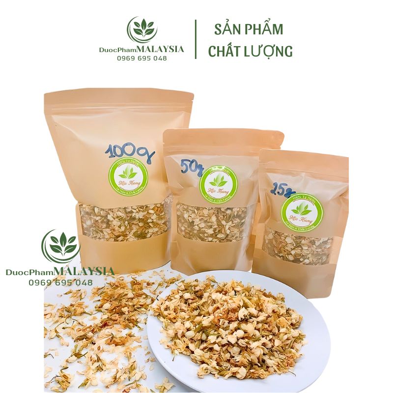 Túi zip hoa nhài khô