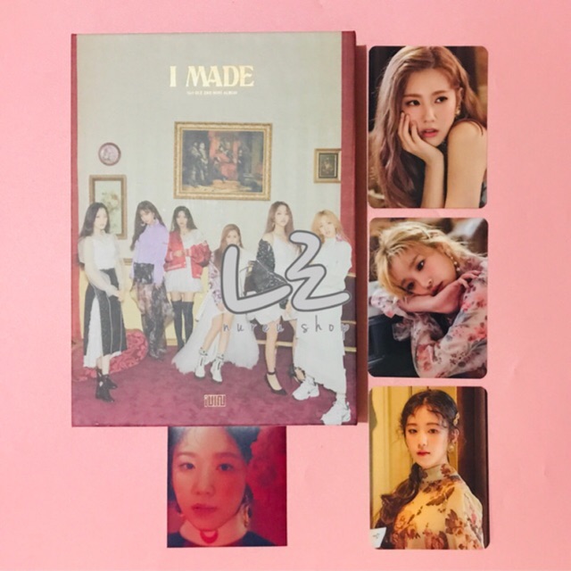 Album gidle - i made có sẵn cửa hàng kpop
