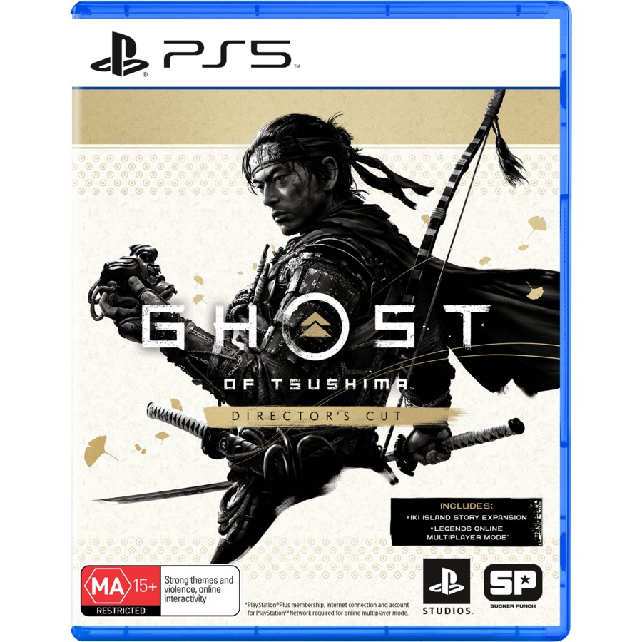 Đĩa game ps4/ps5 - ghost of tsushima: director's cut hệ us