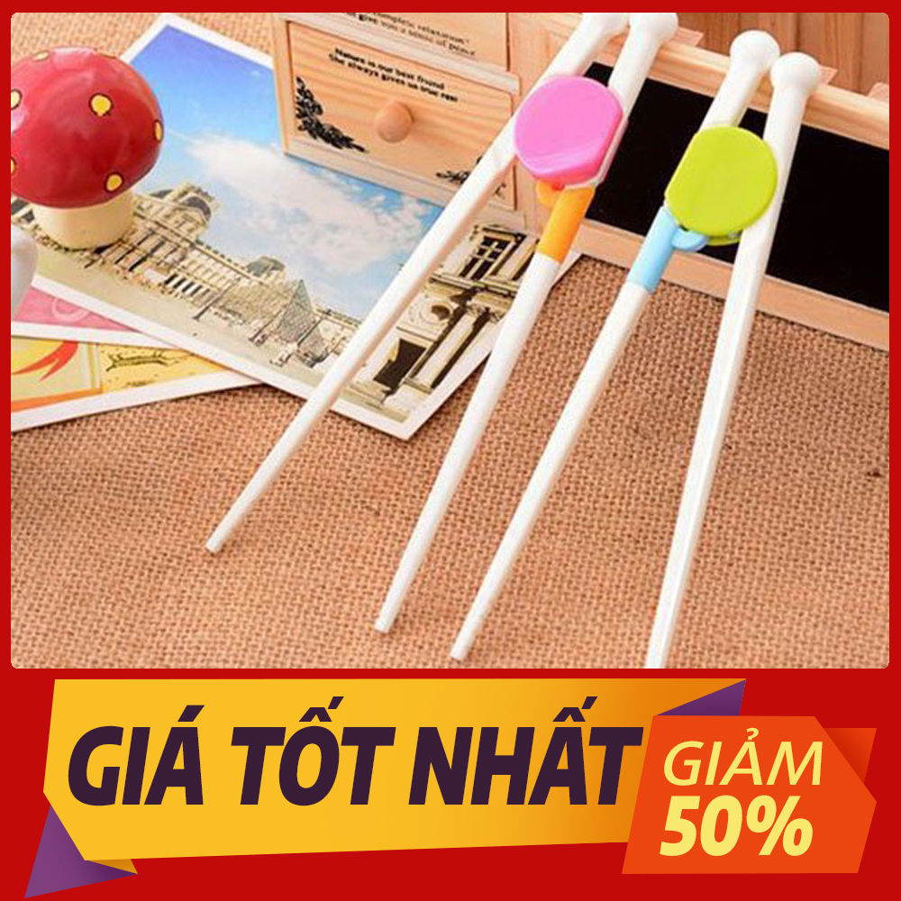 Đũa Tập Gắp Cho Bé, Đũa Ăn Dặm Trẻ Em, Đũa Xuất Nhật Chất Liệu Cao Cấp An Toán Cho Sức Khoẻ