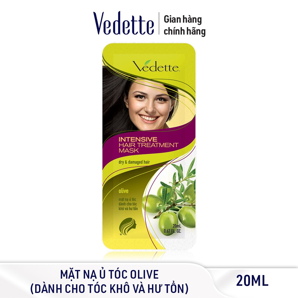 Mặt nạ ủ tóc Olive Vedette 20ml