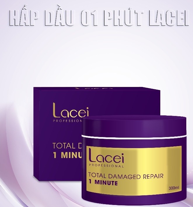 HẤP DẦU LACEI PHỤC HỒI TÓC CHUYÊN SÂU 1 PHÚT 300ml - 22334