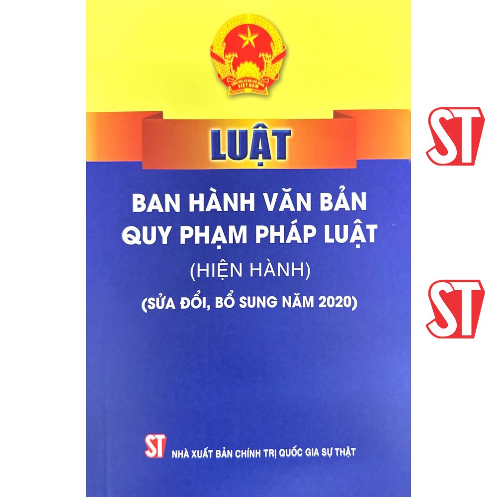 Luật Ban hành văn bản quy phạm pháp luật