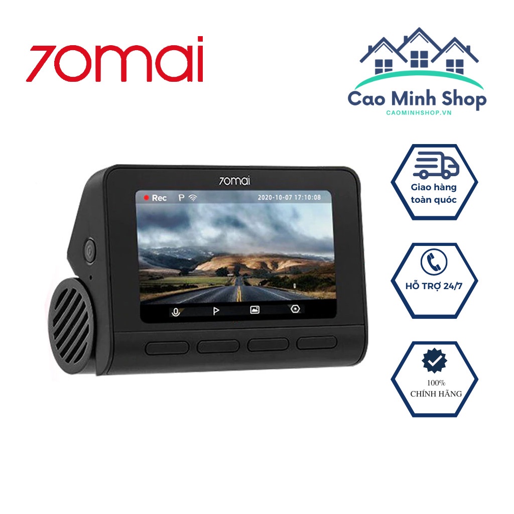 Camera 70mai 4K Dash cam A800S bản quốc tế chính hãng cao cấp Bảo hành 12