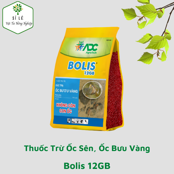 Thuốc diệt ốc Sên, ốc ma, ốc bươu vàng Bolis 1kg