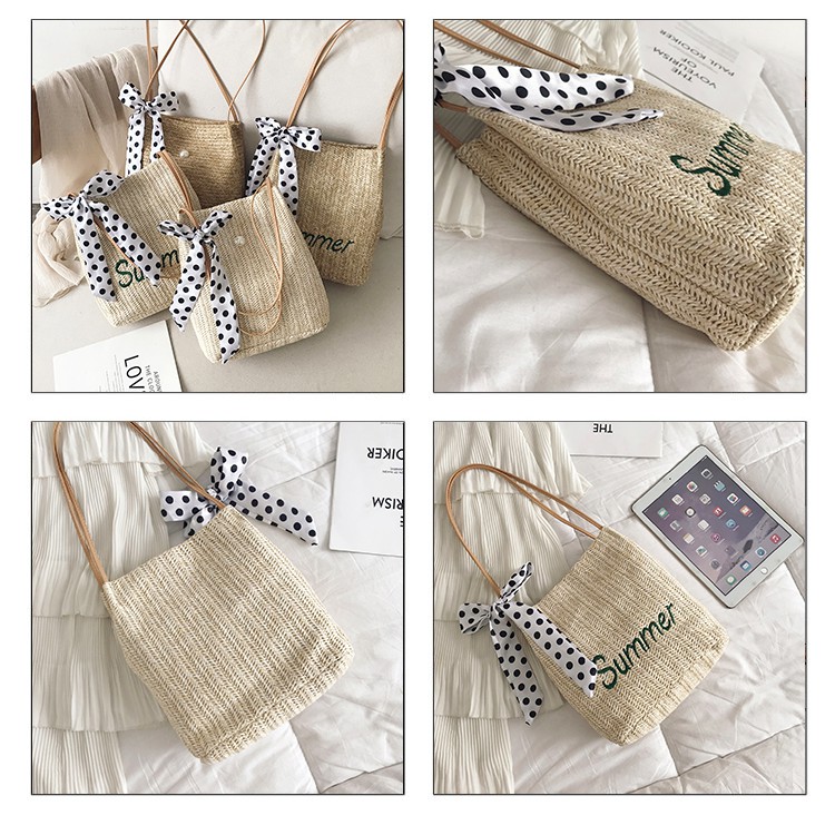 [ TÚI CÓI SIÊU HOT ] TÚI CÓI NƠ CHẤM BI MỚI HAI KIỂU NHƯ HÌNH ĐANG LÀM MƯA LÀM GIÓ