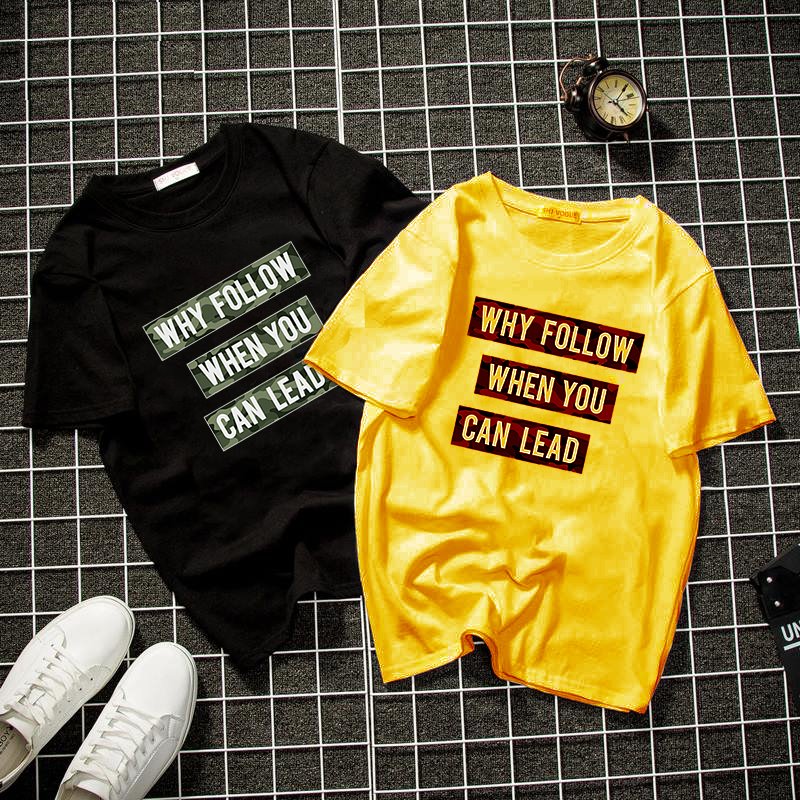 Áo phông unisex chữ kiểu form rộng vải dày mịn TEE2978