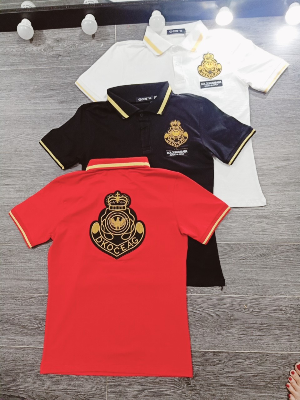 (ảnh+video) Áo thun nam cổ bẻ cao cấp, áo polo chất vải đẹp thêu logo cực chất chuẩn shop