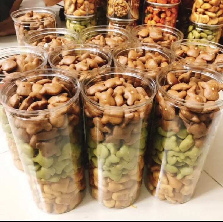 Bánh gấu mix 3 vị viettin mart 450g