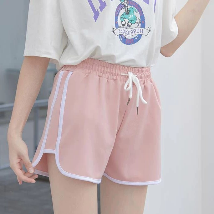Quần đùi nữ lưng thun chạy viền siêu đẹp