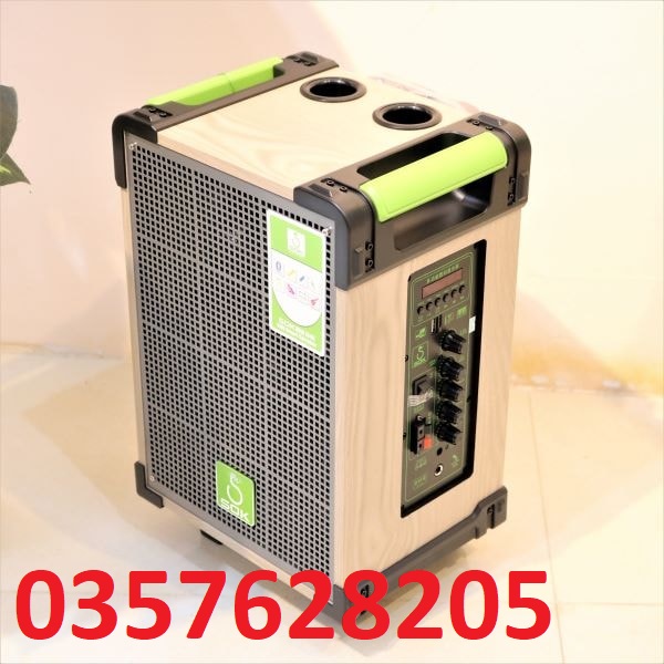 Loa kéo giá rẻ sok 318 tặng kèm 2 micro không dây siêu hay bass 20cm