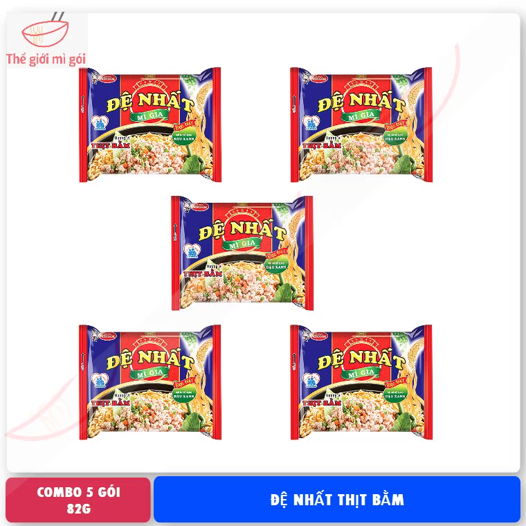 Mì Đệ Nhất vị thịt bằm loại 82g