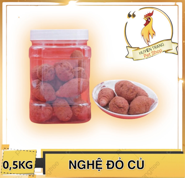 Nghệ đỏ củ 0,5 kg cho gà đá nguyên chất 100%