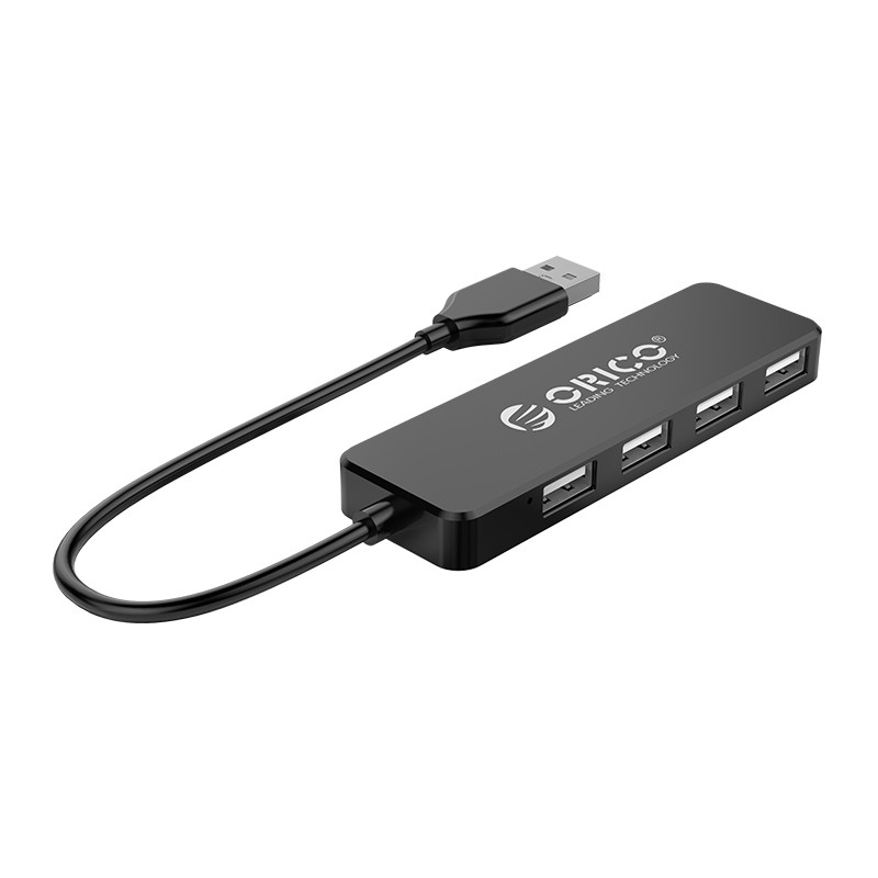 Bộ hub chia 4 cổng usb 2.0 orico fl01 - hàng chính hãng bảo hành 12 tháng
