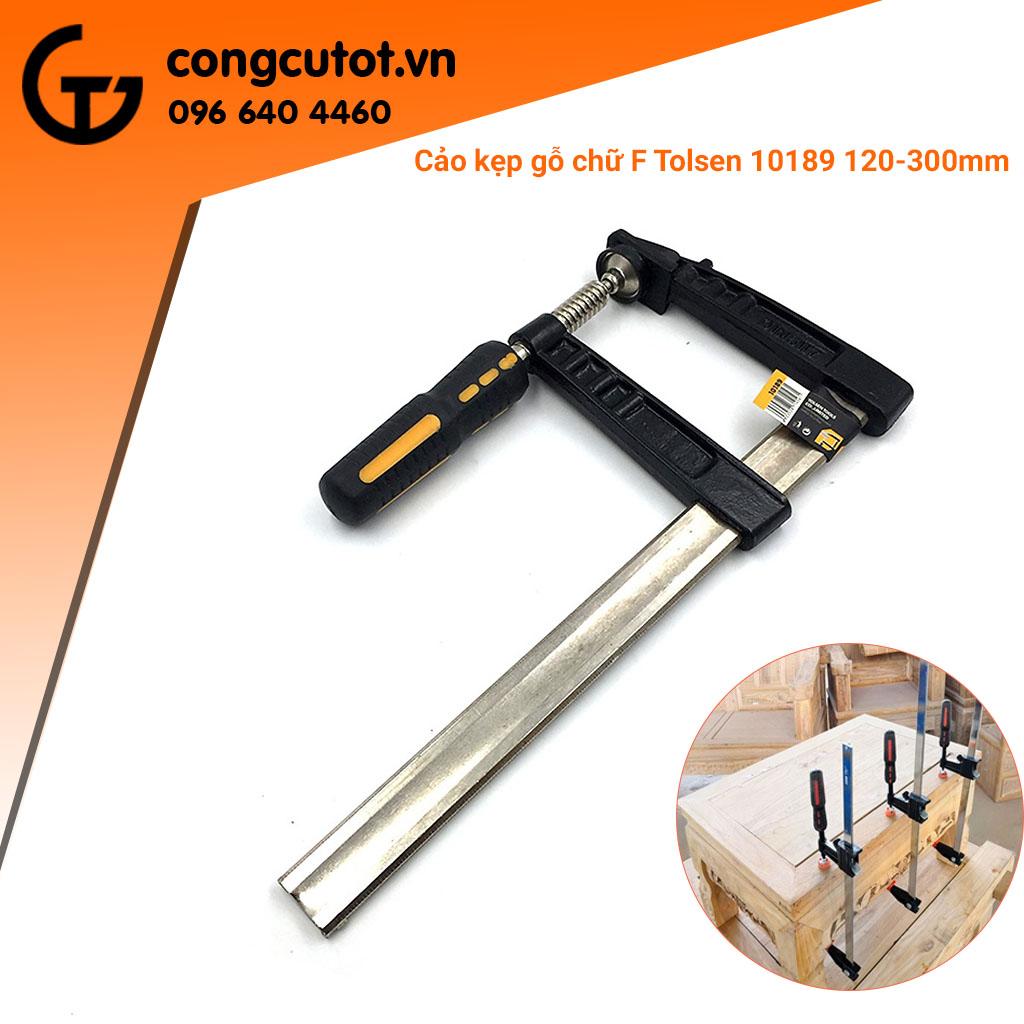 Cảo chữ f cán nhựa 120 x 300mm tolsen 10189