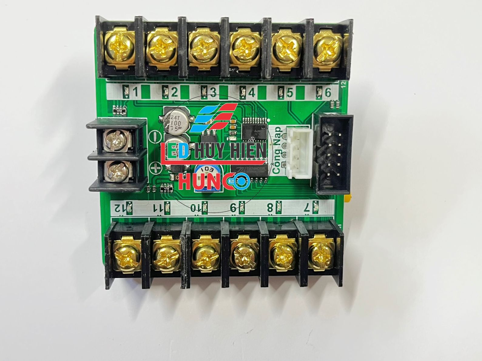 Mạch điều khiển led vẫy 4U 12 kênh 30a , 12 kênh 6a Công suất