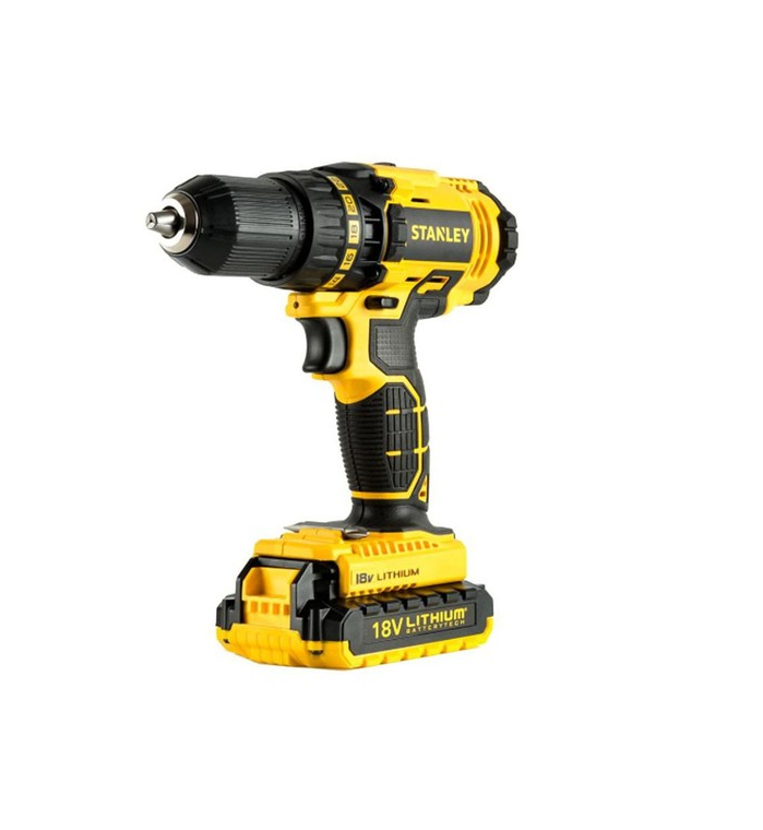 Máy khoan cầm tay 18v stanley scd20c2k-b1