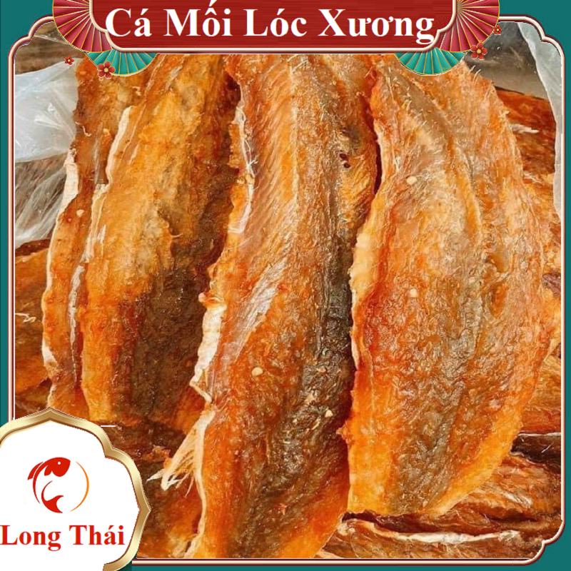1KG KHÔ CÁ MỐI DẺO KHÔNG XƯƠNG THƠM NỨC CÀ MAU ĐẶC SẢN - Long Thái