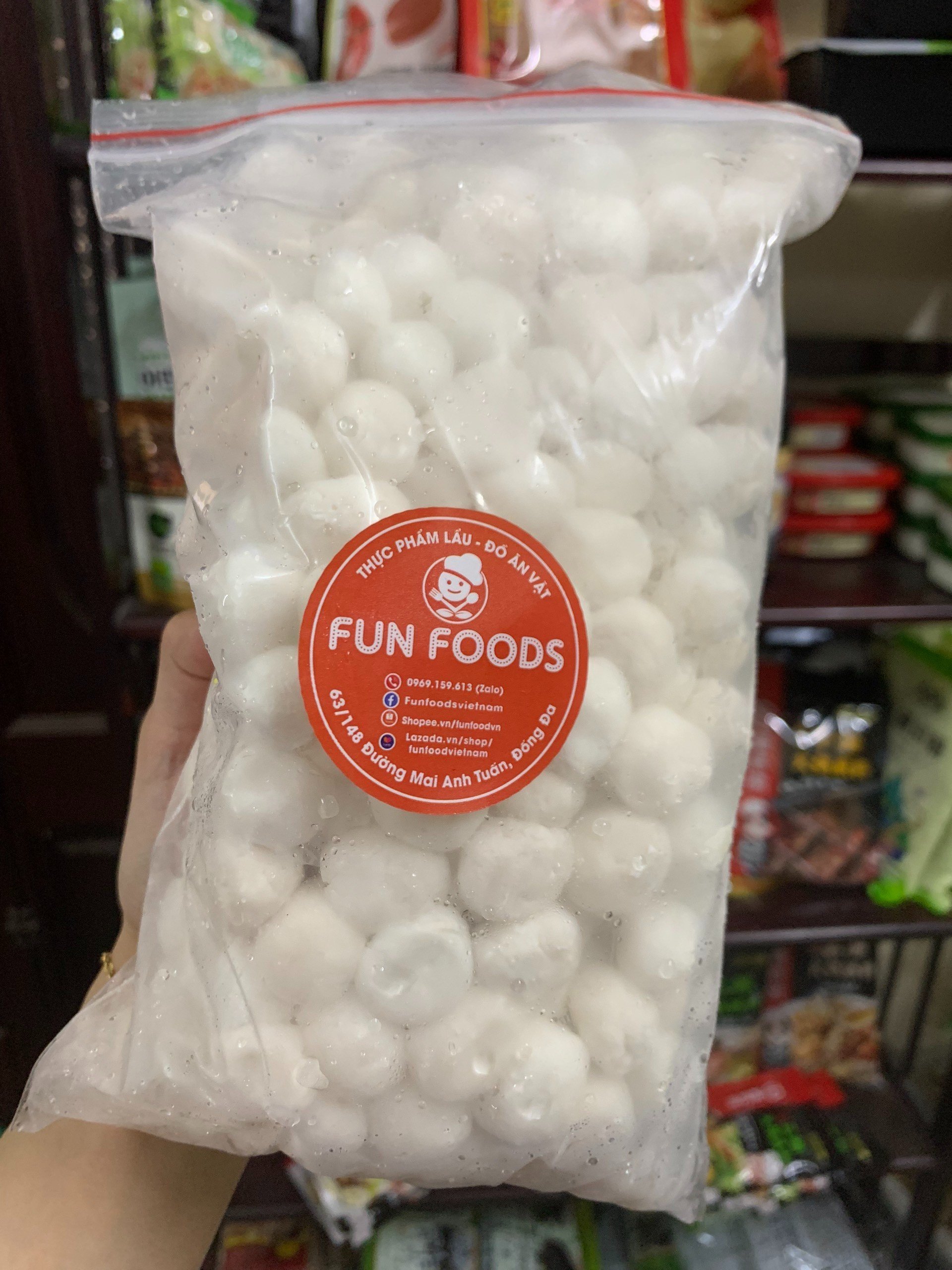 Trân châu ngũ sắc, trân châu dừa, thanh mát, nấu chè siêu ngon túi 1kg