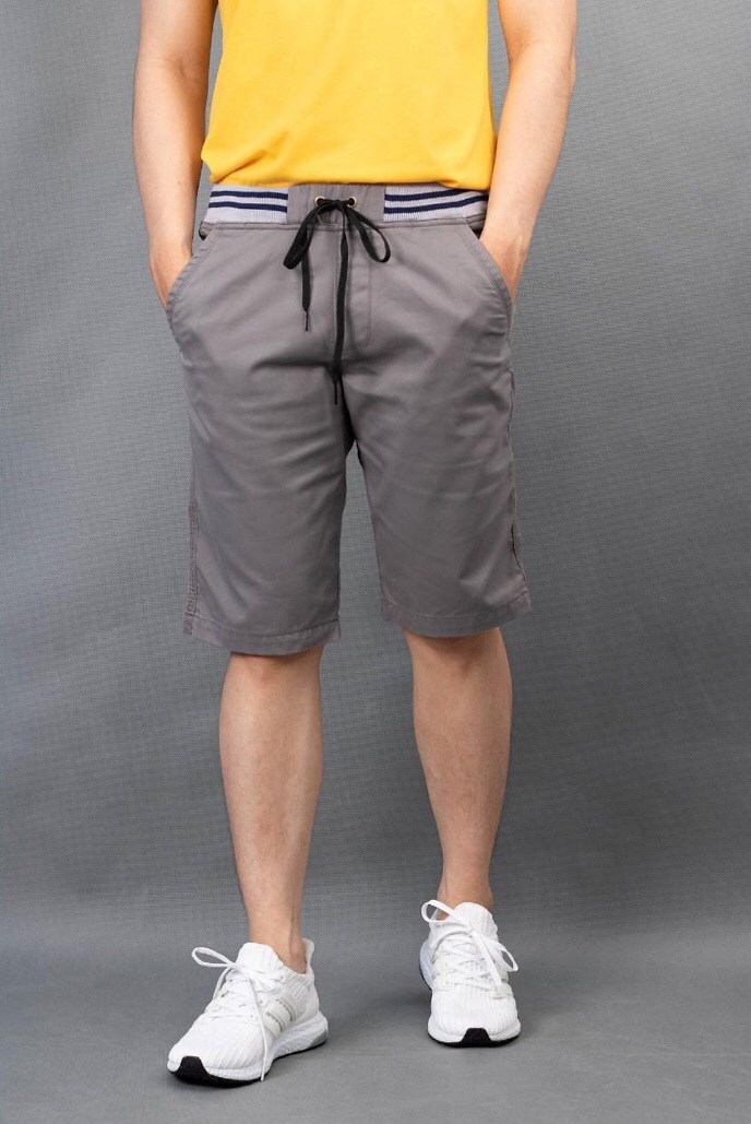   HCM Quần Sọt Nam kaki Lưng Thun LD17 