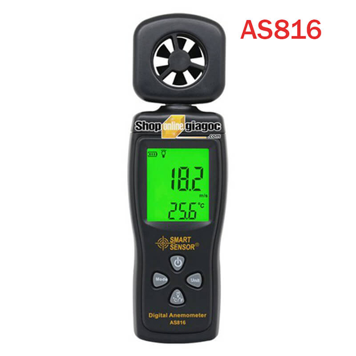 Máy đo tốc độ gió smart sensor as816/as816f