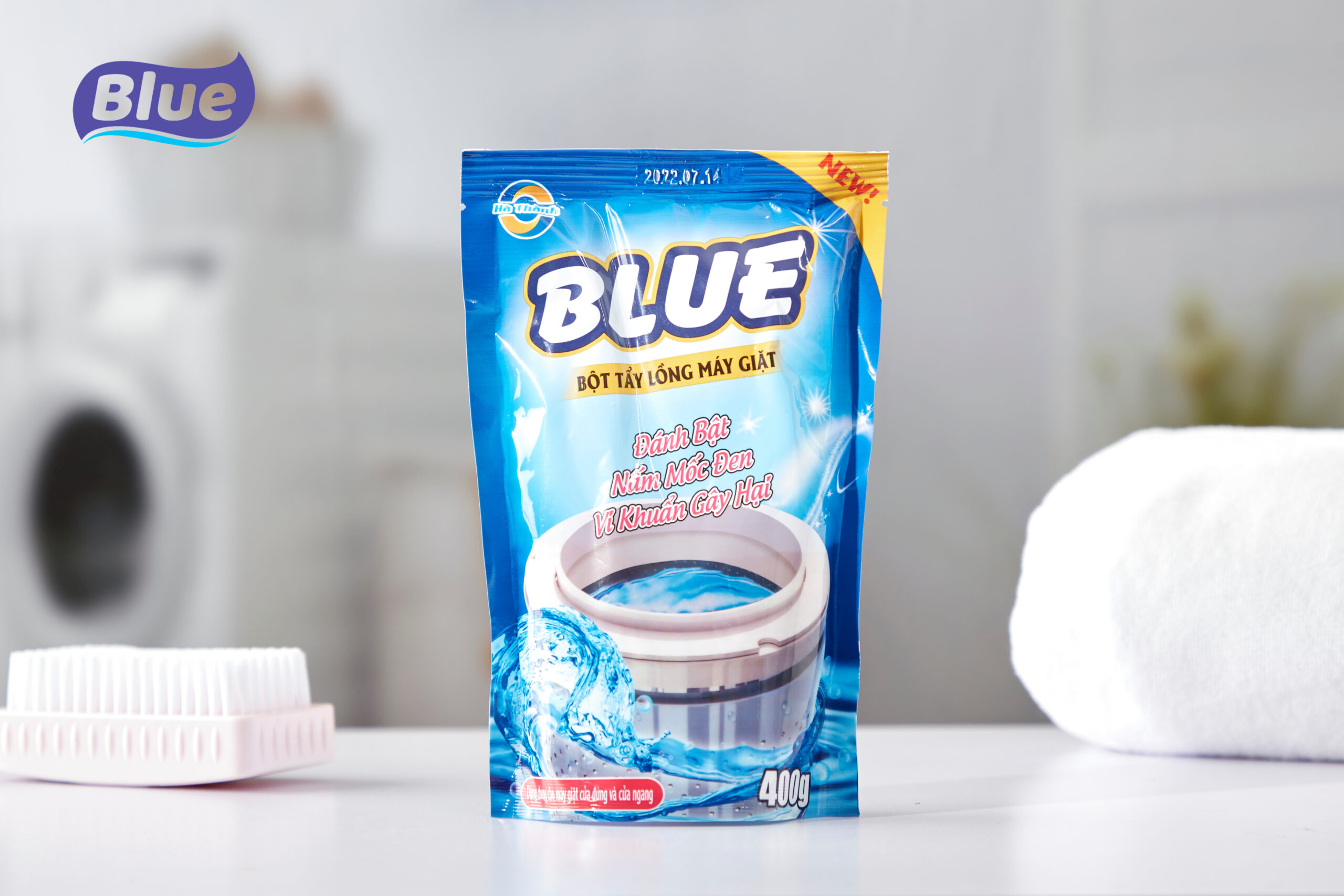 Bleach powder cage washer blue 400g import company ha finished