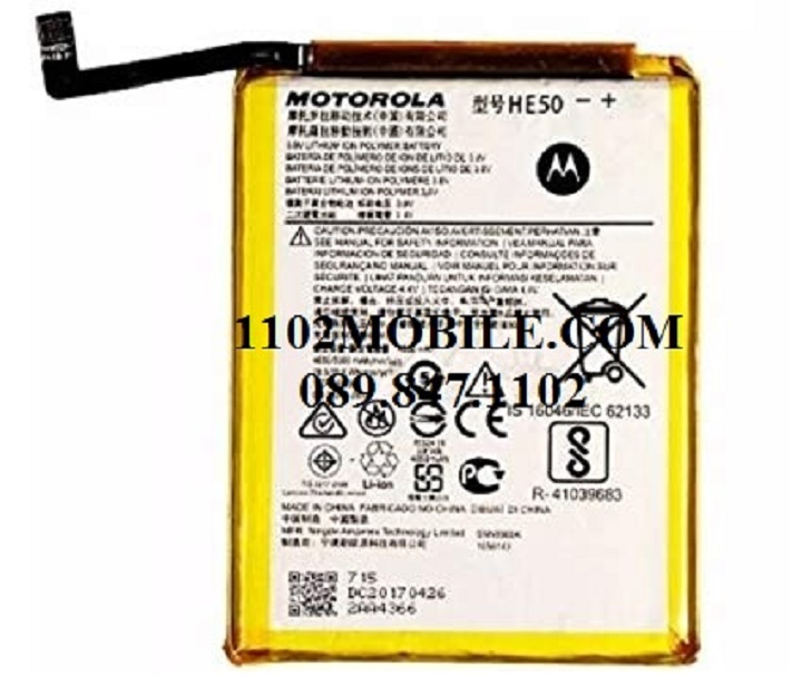 Pin điện thoại motorola e4 plus he50 zin hãng