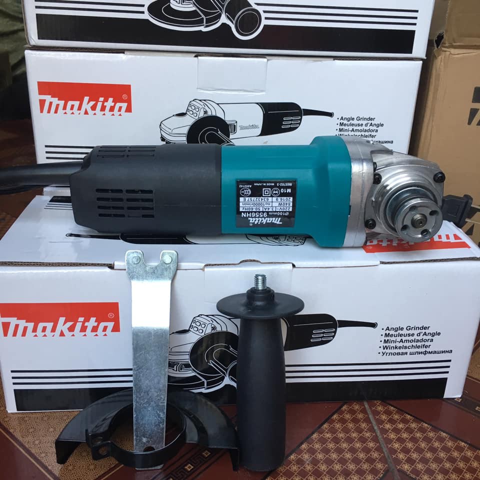 Máy mài, máy cắt cầm tay MAKITA 9556, Công suất 860W Lõi Đồng, Máy cắt sắt, tường, gỗ - máy mài góc