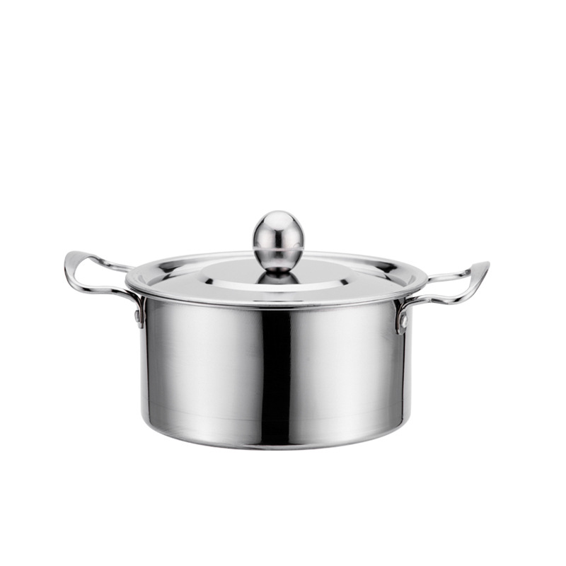 Nồi inox có nắp combo 3 nồi