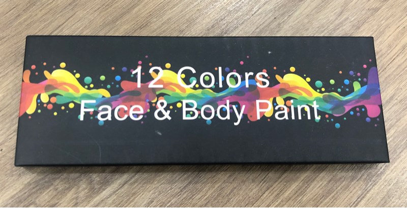 Màu vẽ Body Paint 12 màu Colormate