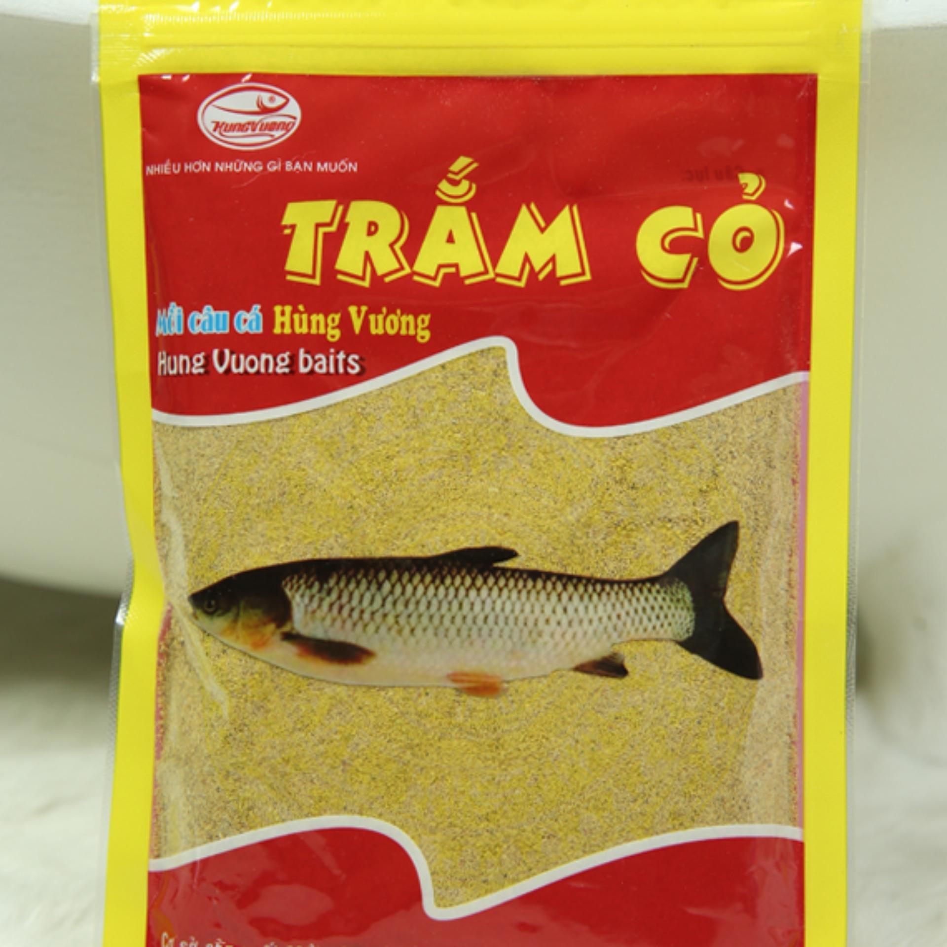 Mồi câu cá Trắm Cỏ ( 200g ) - Mồi câu cá Hùng Vương