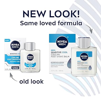Dưỡng ẩm da sau khi cạo râu cho nam NIVEA Men cooling Moisturizing Post Shave Balm 100ml