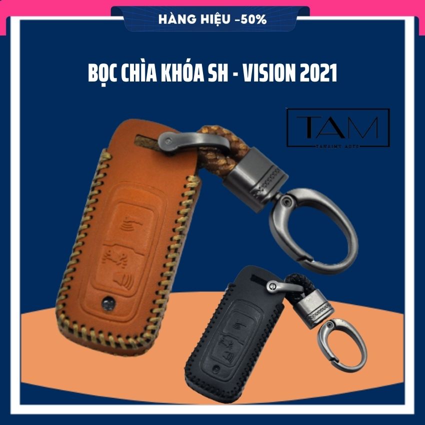 Bao da chìa khóa xe máy sh,vision ,lead,AB đời mới 2021_2023,bọc khóa chống va đập cho chìa smartkey