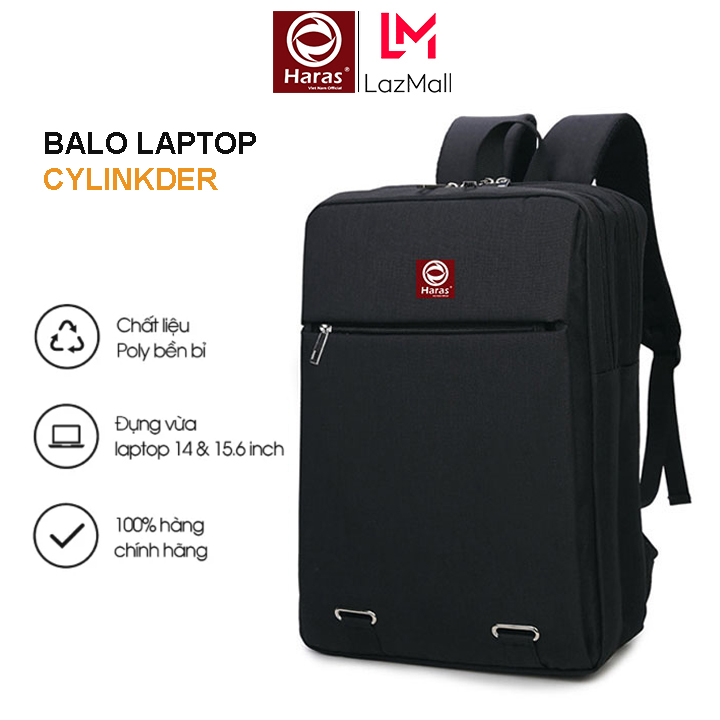 Balo Laptop Cao Cấp Thời Trang Đựng Được Máy Tính 15.6 INCH HARAS HR162