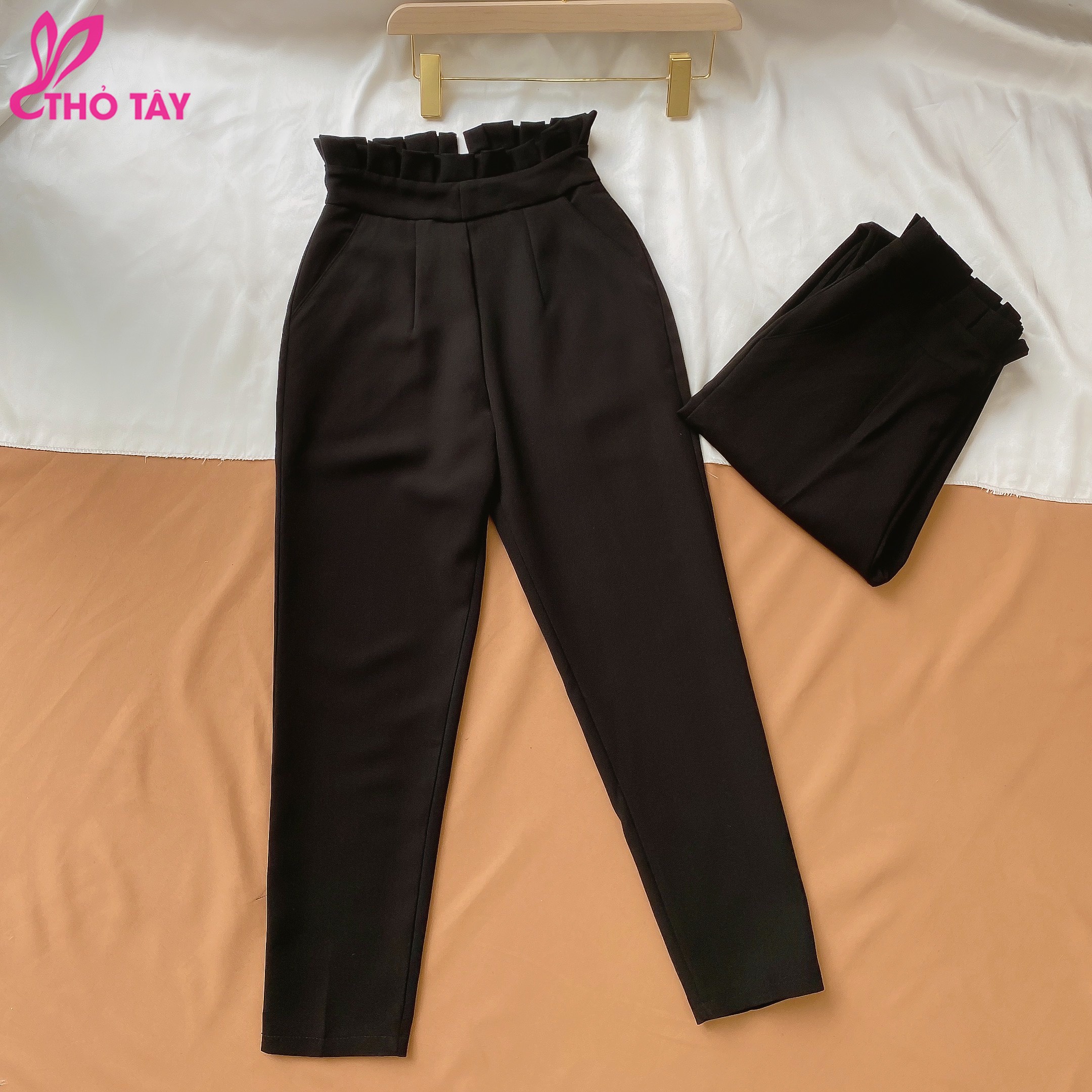 Quần Tây Nữ Lưng Bèo - THỎ TÂY Q245B107