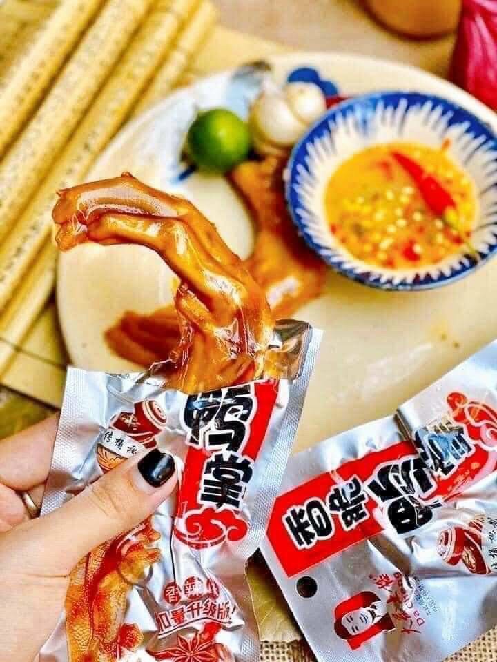 Chân vịt cay Dacheng Bịch 30 chiếc màu đỏ