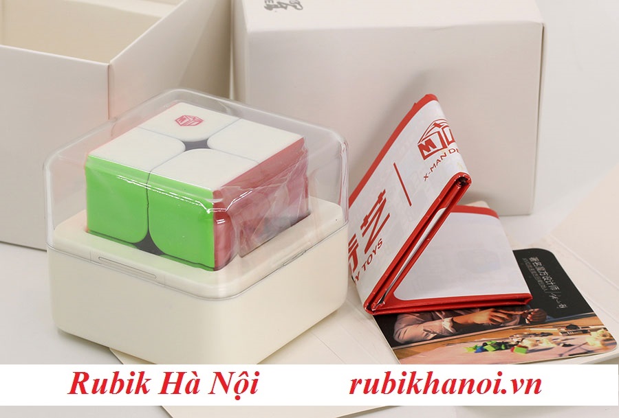 Rubik 2x2 Qiyi Xman Flare Có Nam Châm Điều Chỉnh Cao Cấp