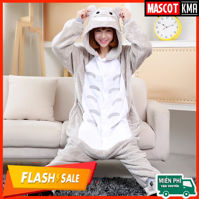 Bộ đồ thú mèo totoro cao cấp người lớn