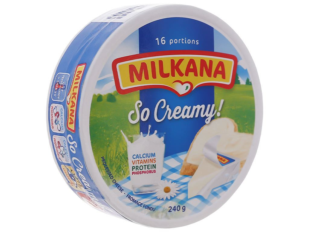 Phô mai Milkana hộp 16 miếng