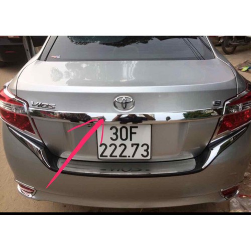 Ốp tay mở cốp xe vios 2014-2017