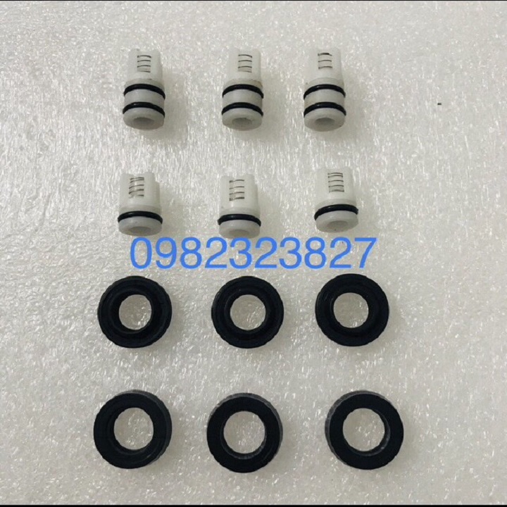 Bộ 12 phớt van 1 chiều máy rửa xe mini - phụ kiện máy rửa xe