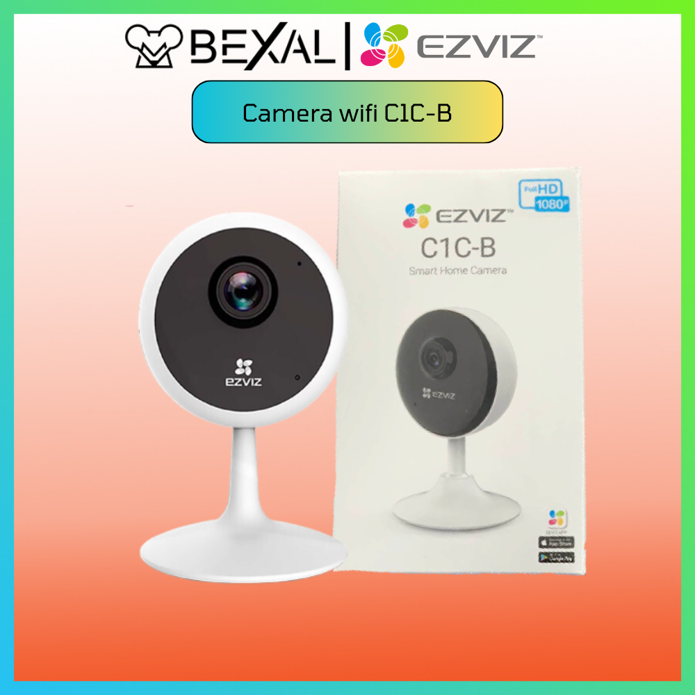 Camera wifi ezviz c1c b 1080p chuẩn nén h.265 góc siêu rộng bexal ezv02