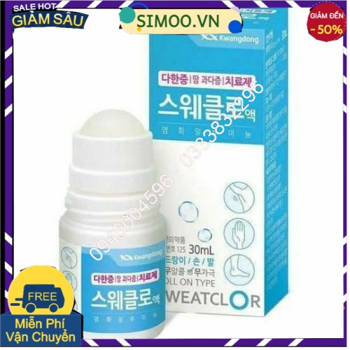 Lăn nách sweatclor kwangdong hàn quốc