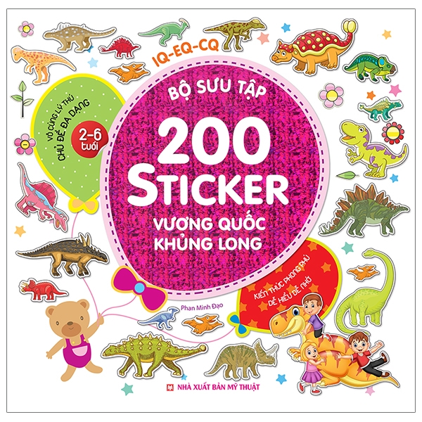 Fahasa - Bộ Sưu Tập 200 Sticker - Vương Quốc Khủng Long