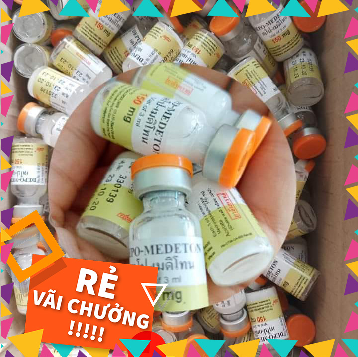 Depo-medeton triệt sản chó mèo cái chai 3ml